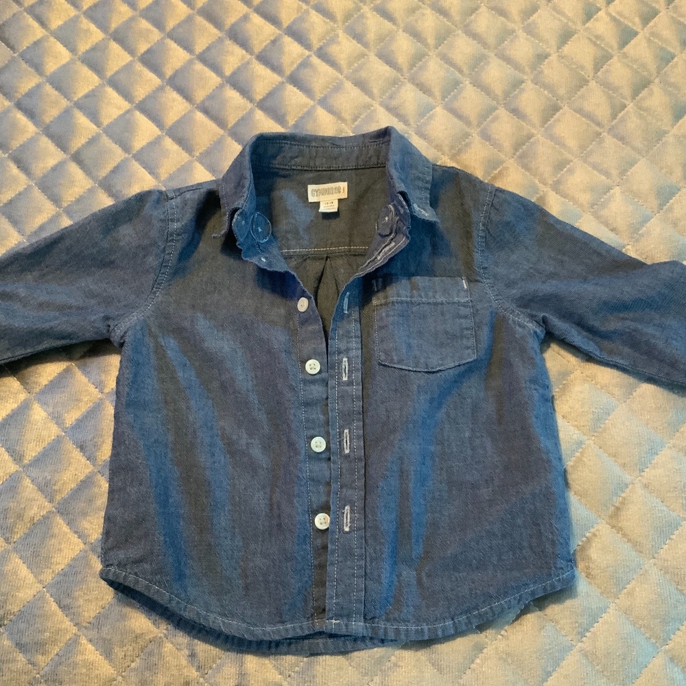 Toddler Boy Denim Shirt